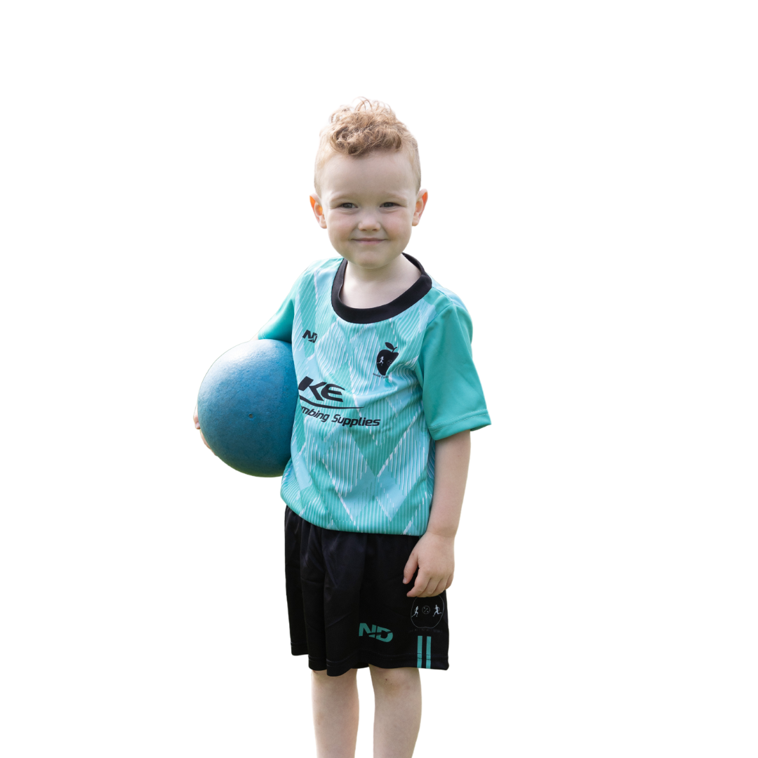Active kids Green Jersey (Full kit)